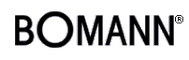 Логотип фирмы Bomann в Щёкино